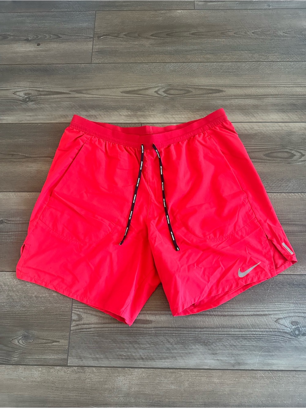 Nike Running Men’s 5 Inch Linerless Lightweight Tech Shorts Sz M